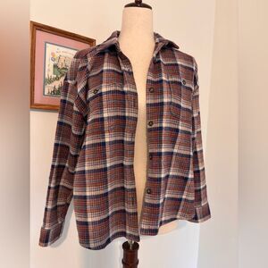 Outerknown XS 100% Organic Cotton Button Up Flannel